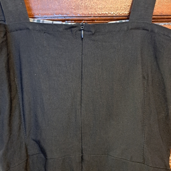 🇨🇦 Putré-Fashion All Dolled Up Dress | Plaid Panel | Retro Pinup | Size LG - Picture 7 of 13